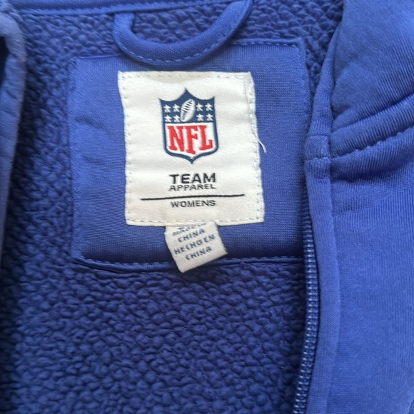 NFL Colts full zip Small gently used - Picture 4 of 5